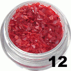 Ozdoba do paznokci Muszla karmazynowa w woreczku 1g - 12