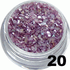 Ozdoba do paznokci Muszla wrzosowa w woreczku 1g - 20