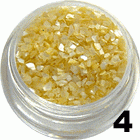 Ozdoba do paznokci Muszla piaskowa w woreczku 1g - 4