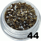 Ozdoba do paznokci Muszla ciemne złoto w woreczku 1g - 44