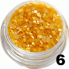 Ozdoba do paznokci Muszla miodowa w woreczku 1g - 6