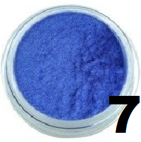 Pluszowa ozdoba do paznokci Fluffy Nails - chabrowy w słoiczku 5g - 7