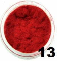 Puszek do paznokci VELVET NAILS bordowy 10g - 13