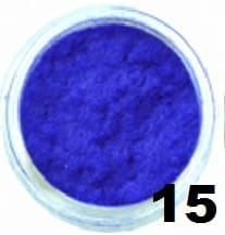 Puszek do paznokci VELVET NAILS chabrowy 10g - 15