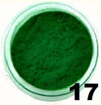 Puszek do paznokci VELVET NAILS zielony 10g - 17