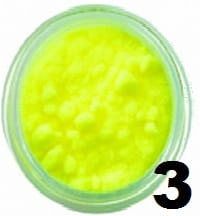 Puszek do paznokci VELVET NAILS żółty neon 10g - 3