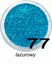 Brokat lazurowy w fiolce 4ml - 77