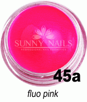 Farbki do zdobienia paznokci fluo pink 5ml - 45a