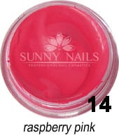 Farbki do zdobienia paznokci raspberry pink 5ml - 14