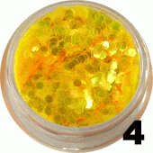 Ozdoba do paznokci Hologramy Mini słoneczne w pojemniczku 5ml- 4