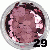 Ozdoba do paznokci Hologramy Normal liliowe w pojemniczku 5ml- 29