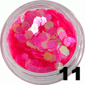 Ozdoba do paznokci Hologramy Normal neonowy róż w pojemniczku 5ml- 11