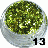 Kostka hologramowa mini oliwkowa 5ml - 13