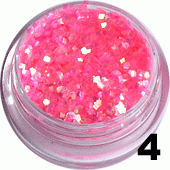 Kostka hologramowa mini różowa neon aqua 5ml - 4