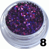 Kostka hologramowa mini śliwkowa hologram 5ml - 8