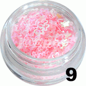 Kwiatki ramka jasny róż 5ml - 9