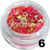 Kwiatki ramka malinowe 5ml - 6