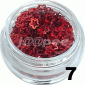 Kwiatki ramka wiśniowy hologram 5ml - 7