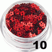 Kwiatki z dziurką ceglana czerwień 5ml - 10