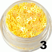 Kwiatki z dziurką żółte 5ml - 3