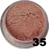 Masa perłowa do paznokci i makijażu łososiowa opalizująca 3ml - 35