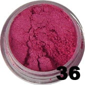 Masa perłowa do paznokci i makijażu malinowa  3ml - 36