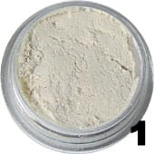 Masa perłowa do paznokci i makijażu jasna iskrząca 3ml - 1