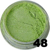 Masa perłowa do paznokci i makijażu pistacjowa iskrząca 3ml - 48