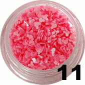 Ozdoba do paznokci Myszka Miki czerwona hologram w w pojemniczku 5ml - 11