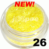 Ozdoba do paznokci nitki bananowe w pojemniczku 5ml - 26