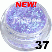 Ozdoba do paznokci nitki liliowe w pojemniczku 5ml - 37