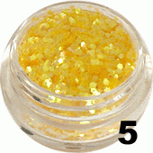 Ozdoba do paznokci Piegi  słoneczne aqua w pojemniczku 5ml - 5