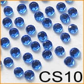 Cyrkonie szklane CS10 lazurit 10 szt.