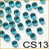 Cyrkonie szklane CS13 euclase 10 szt.