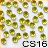 Cyrkonie szklane CS16 peridot 10 szt.