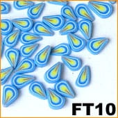 Ozdoba do paznokci FIMO Kropelki - FT10