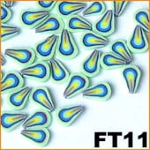 Ozdoba do paznokci FIMO Kropelki - FT11