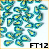 Ozdoba do paznokci FIMO Kropelki - FT12