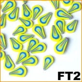 Ozdoba do paznokci FIMO Kropelki - FT02