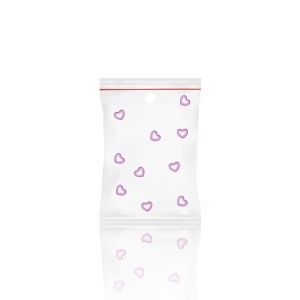 Ozdoba do paznokci FIMO Serduszka lawendowe  -  FS9