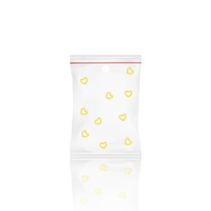 Ozdoba do paznokci FIMO Serduszka żółte - FS1