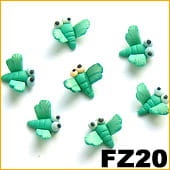 Ozdoba do paznokci FIMO Ważka zielona - FZ20