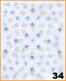 Naklejki do paznokci - 34