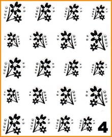 Naklejki do paznokci - 4