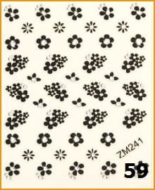 Naklejki do paznokci - 59