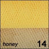 14. Siatka do zdobienia paznokci Rybia Łuska honey