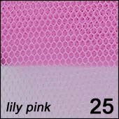 25. Siatka do zdobienia paznokci Rybia Łuska lily pink