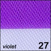 27. Siatka do zdobienia paznokci Rybia Łuska violet