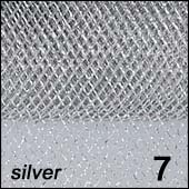 7. Siatka do zdobienia paznokci Rybia Łuska silver