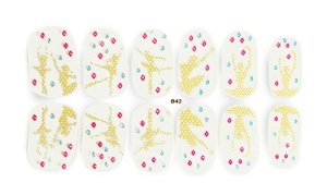 Naklejki żelowe Stick&Go 12 szt. B42